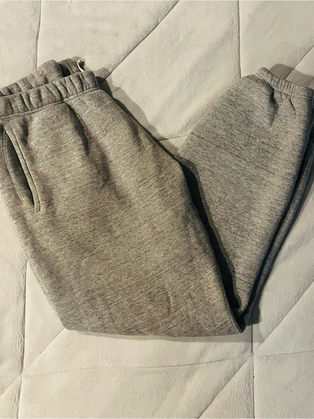 The Real McCoys Japan Fleece Grey Heather Cotton Sweatpants Size Medium